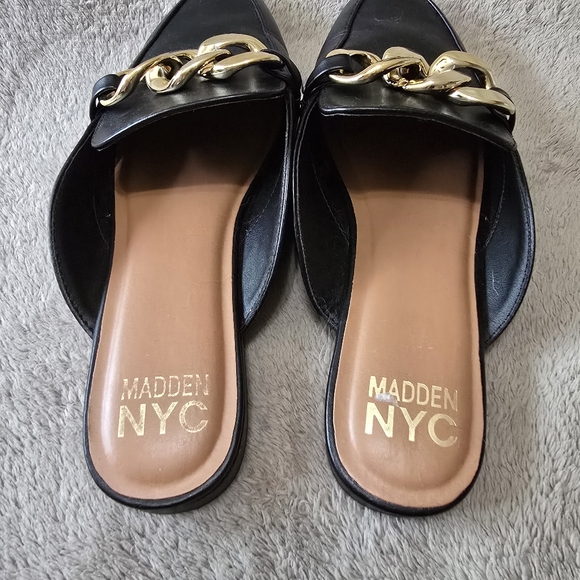 Madden NYC Amber Mules Black Size 9 - Picture 6 of 8